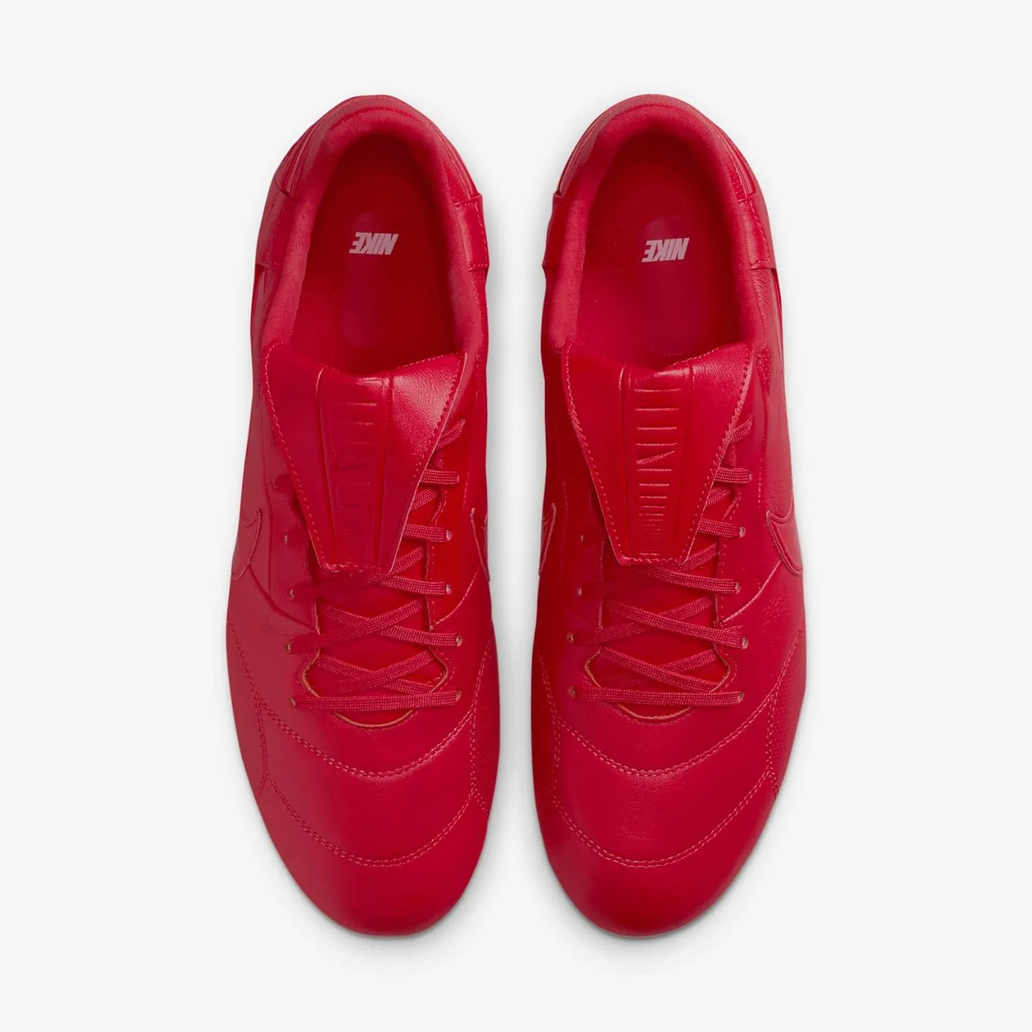 Nike Premier 3 FG Low-Top Soccer Cleats (HM0265-600, Fire Red/White)