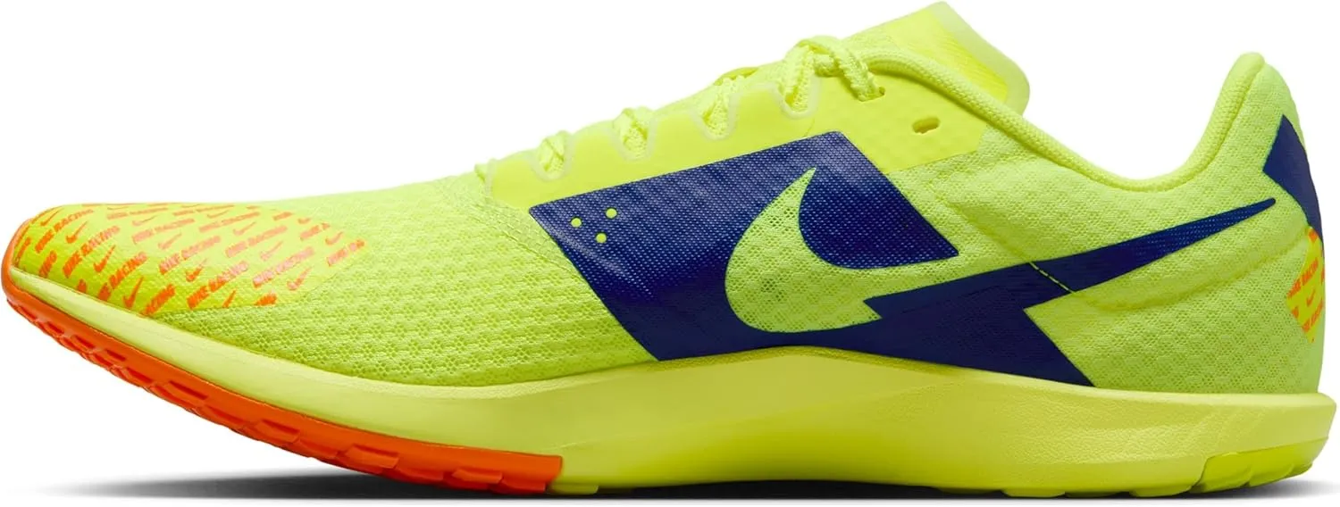 Nike Rival Waffle 6 Road and Cross-Country Racing Shoes (DX7998-100, White/Black-Pure Platinum)