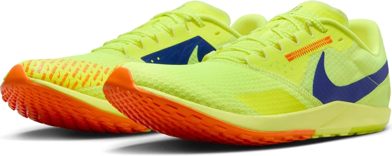 Nike Rival Waffle 6 Road and Cross-Country Racing Shoes (DX7998-100, White/Black-Pure Platinum)