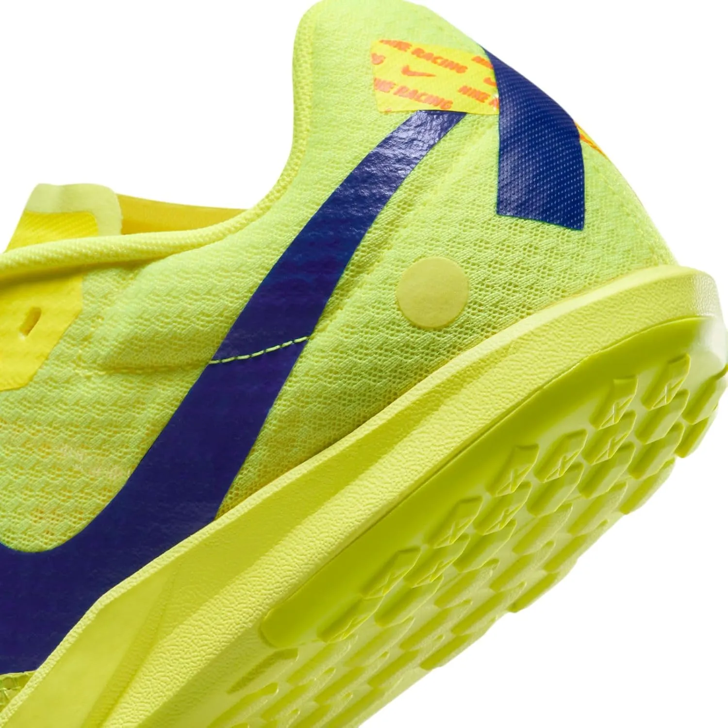 Nike Rival Waffle 6 Road and Cross-Country Racing Shoes (DX7998-100, White/Black-Pure Platinum)