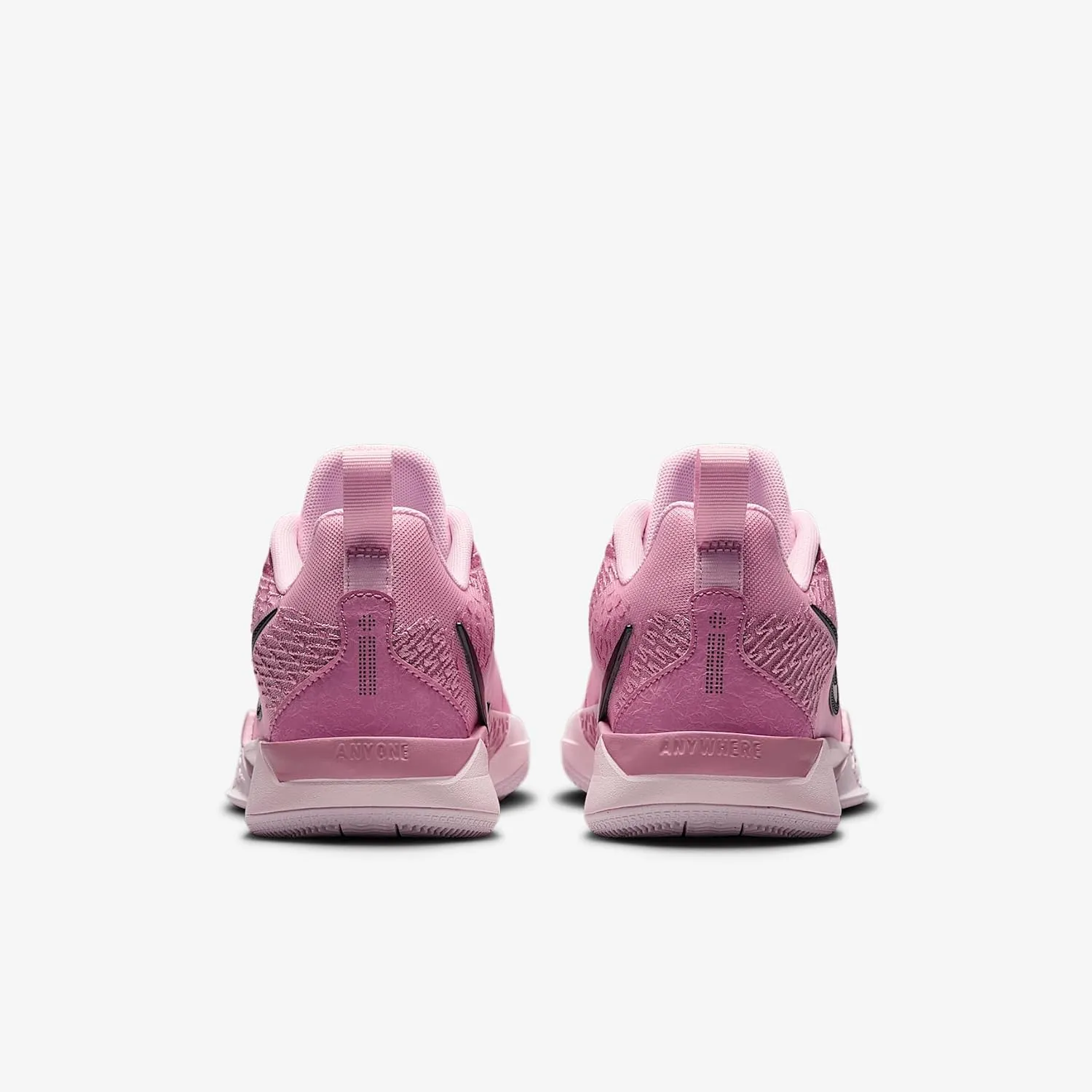 Nike Sabrina 2 Big Kids' Basketball Shoes (FQ7376-600, Pink Foam/Elemental Pink/Black)