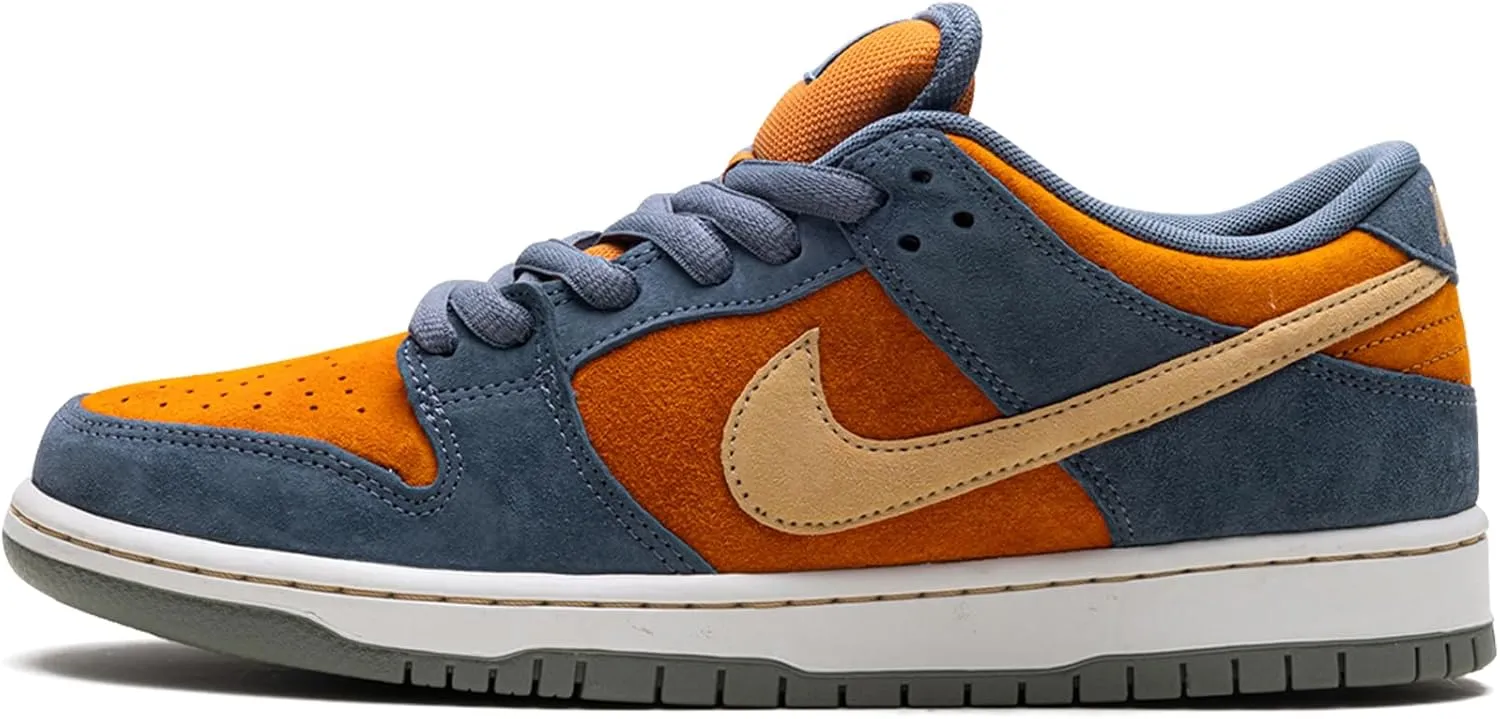 Nike SB Dunk Low Pro Skate Shoes (HF3063-002, Light Carbon/Monarch/Summit White/Sesame) Size 9