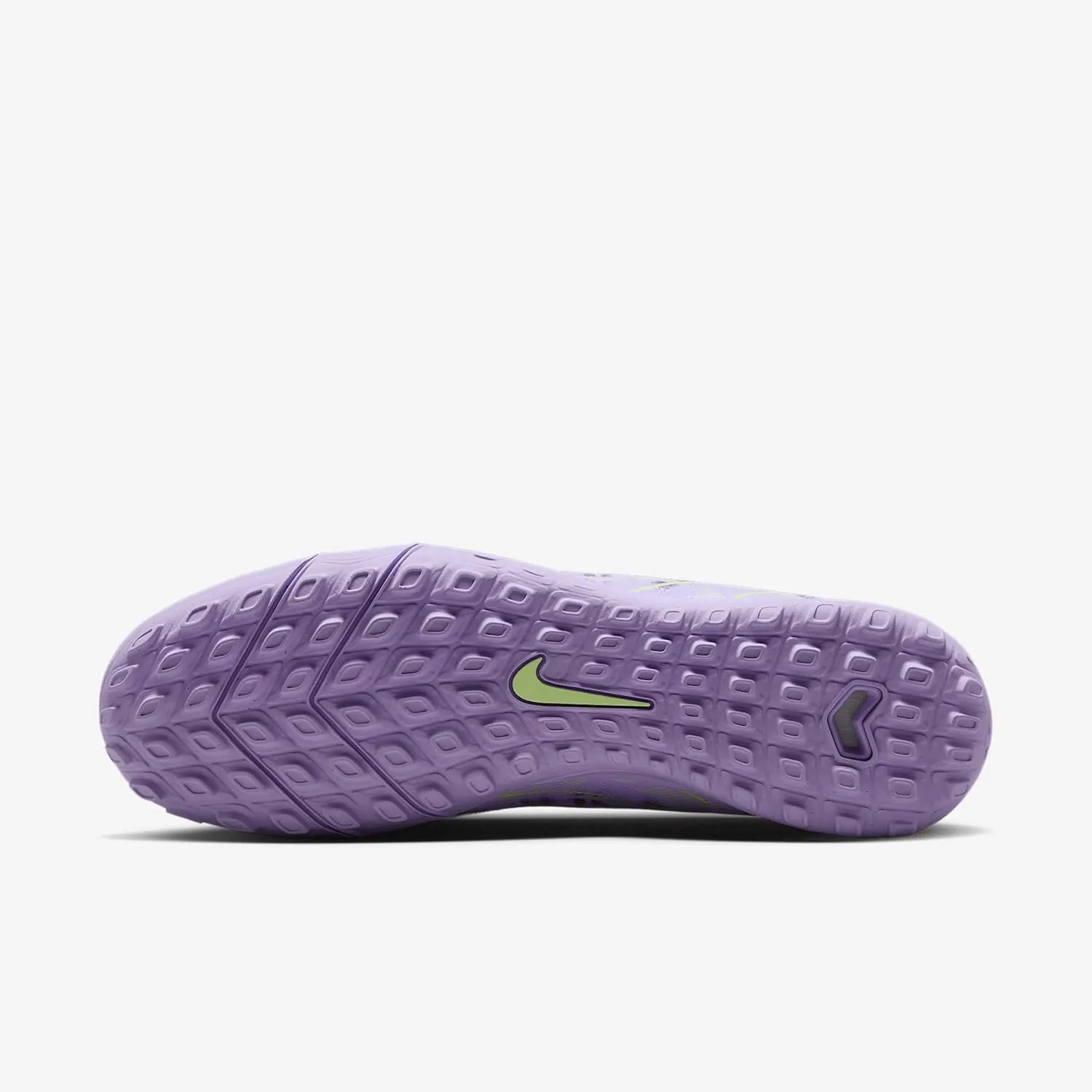 Nike United Mercurial Vapor 16 Academy TF Low-Top Soccer Shoes (HF1606-500, Purple Agate/Barely Volt)