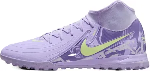 Nike United Phantom Luna 2 Academy TF High-Top Soccer Shoes (HF1599-500, Purple Agate/Barely Volt)