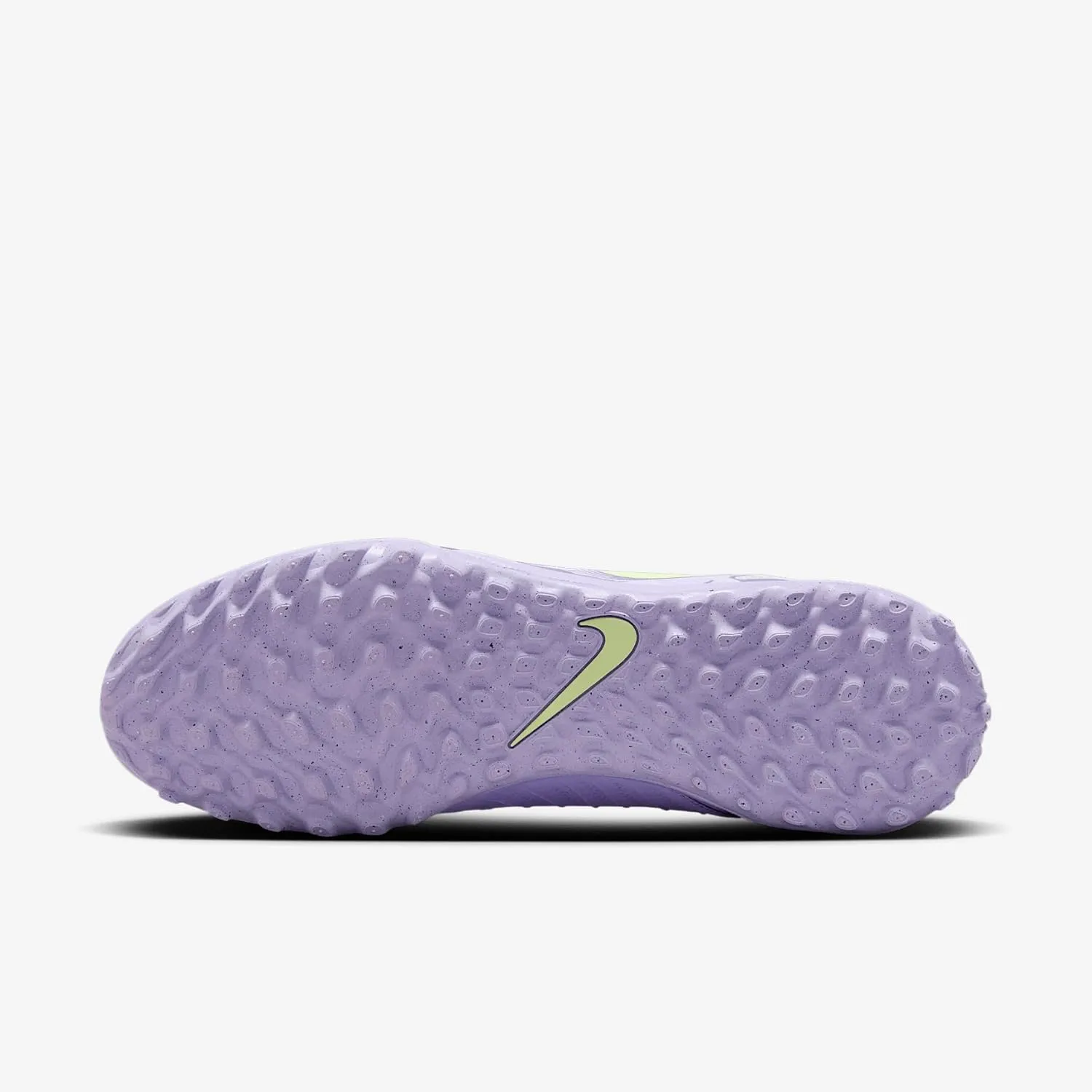 Nike United Phantom Luna 2 Academy TF High-Top Soccer Shoes (HF1599-500, Purple Agate/Barely Volt)
