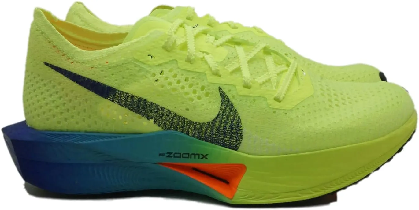 Nike Vaporfly 3 Women's Road Racing Shoes (DV4130-700, Volt/Scream Green/Barely Volt/Black) Size 9.5