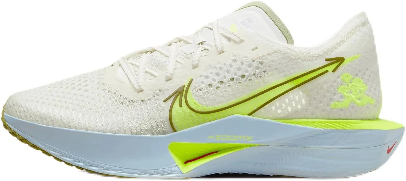 Nike Vaporfly 3 Women's Road Racing Shoes (HQ3464-143, Sail/Olive Aura/Volt/Glacier Blue) Size 9