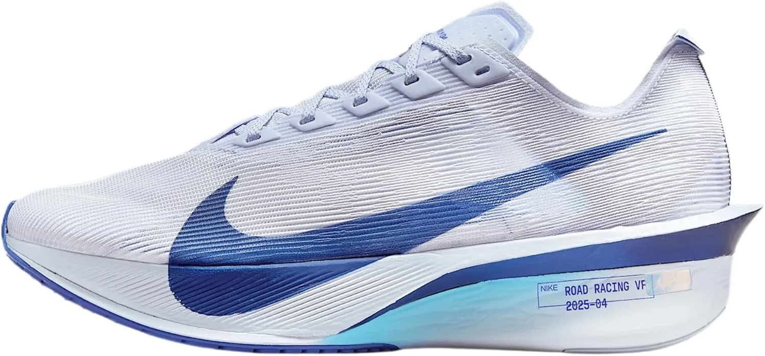 Nike Vaporfly 4 Women's Road Racing Shoes (HF6412-001, Ghost/Persian Violet/Football Grey/Blue Void)