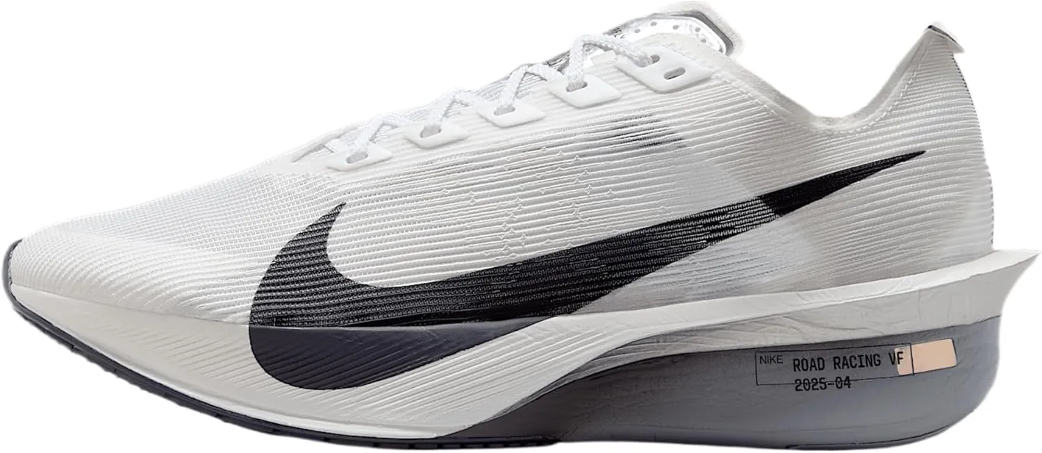 Nike Vaporfly 4 Women's Road Racing Shoes (HF6412-100, White/Obsidian Mist/Pure Platinum/Gridiron)