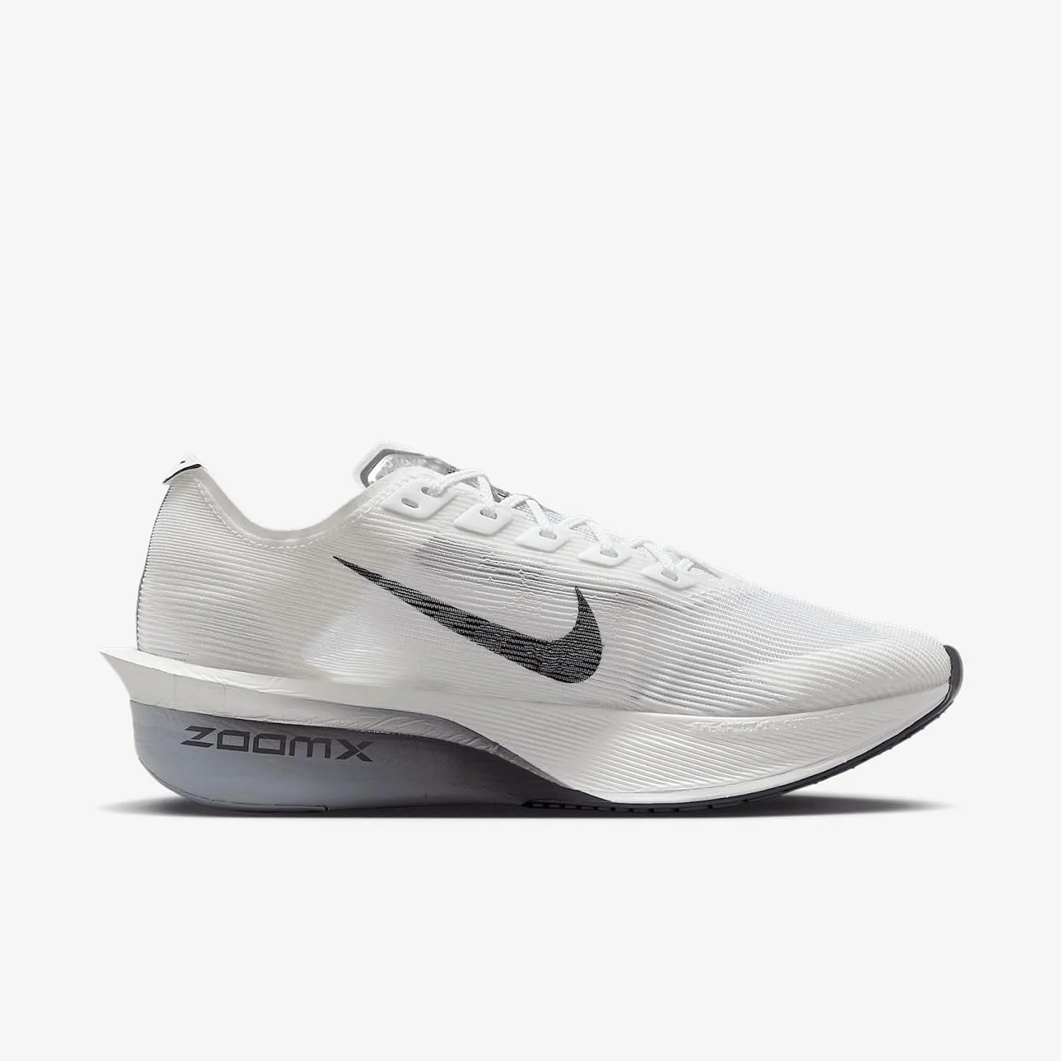 Nike Vaporfly 4 Women's Road Racing Shoes (HF6412-100, White/Obsidian Mist/Pure Platinum/Gridiron)
