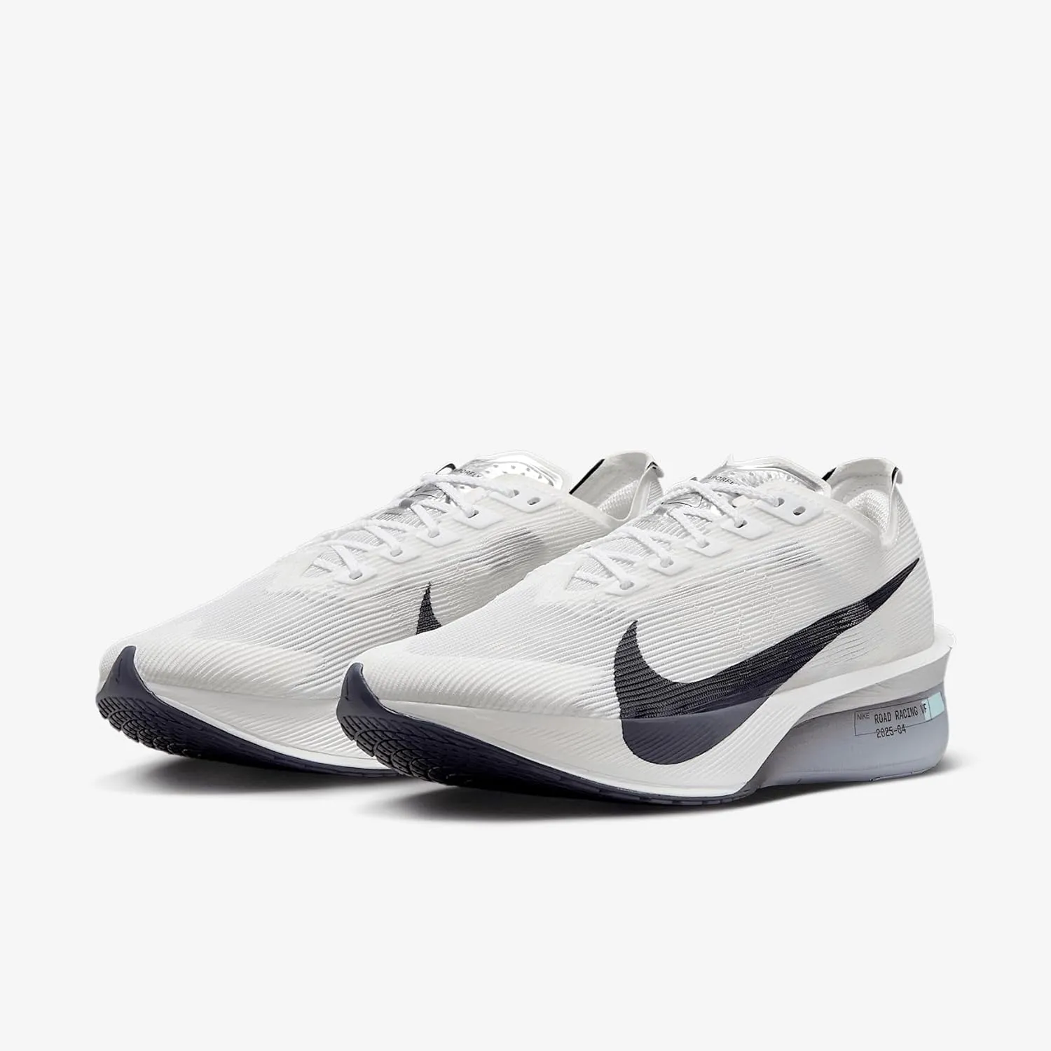Nike Vaporfly 4 Women's Road Racing Shoes (HF6412-100, White/Obsidian Mist/Pure Platinum/Gridiron)