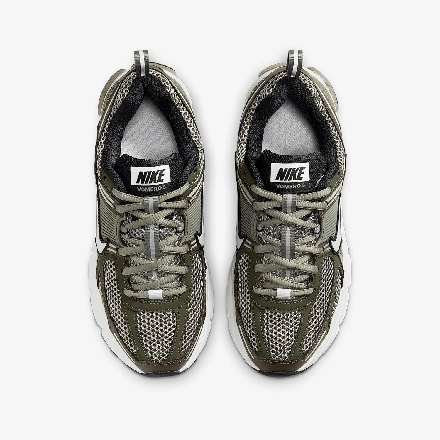 Nike Vomero 5 Big Kids' Shoes (HF6998-300, Cargo Khaki/Photon Dust/Black/Light Army)