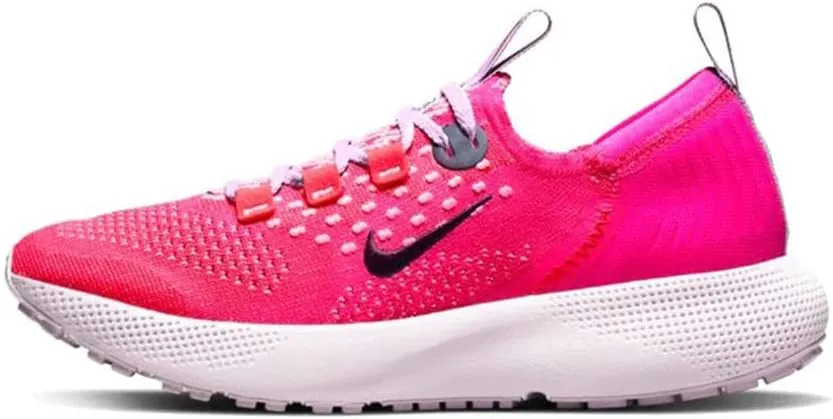 Nike WMNS React Escape Run Flyknit, Road Running Shoes (DC4269-004) White