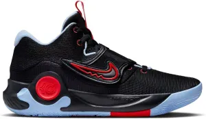 NIKE Women's Basketball Shoe - Black/Royal Tint/Light Crimson Black, 10 UK, Black Royal Tint Light Crimson Black, Womens 10