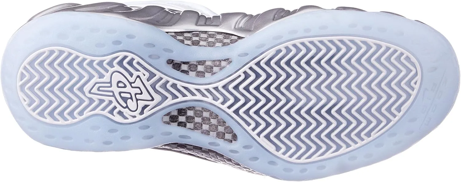Nike womens Nike Women's Air Foamposite One White/Chrome-bluetint Aa3963-100