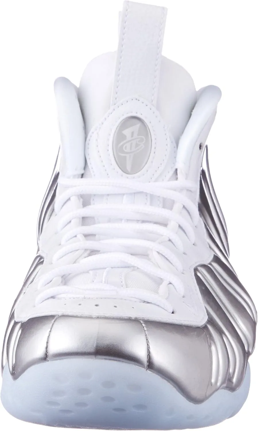 Nike womens Nike Women's Air Foamposite One White/Chrome-bluetint Aa3963-100