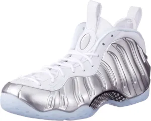 Nike womens Nike Women's Air Foamposite One White/Chrome-bluetint Aa3963-100