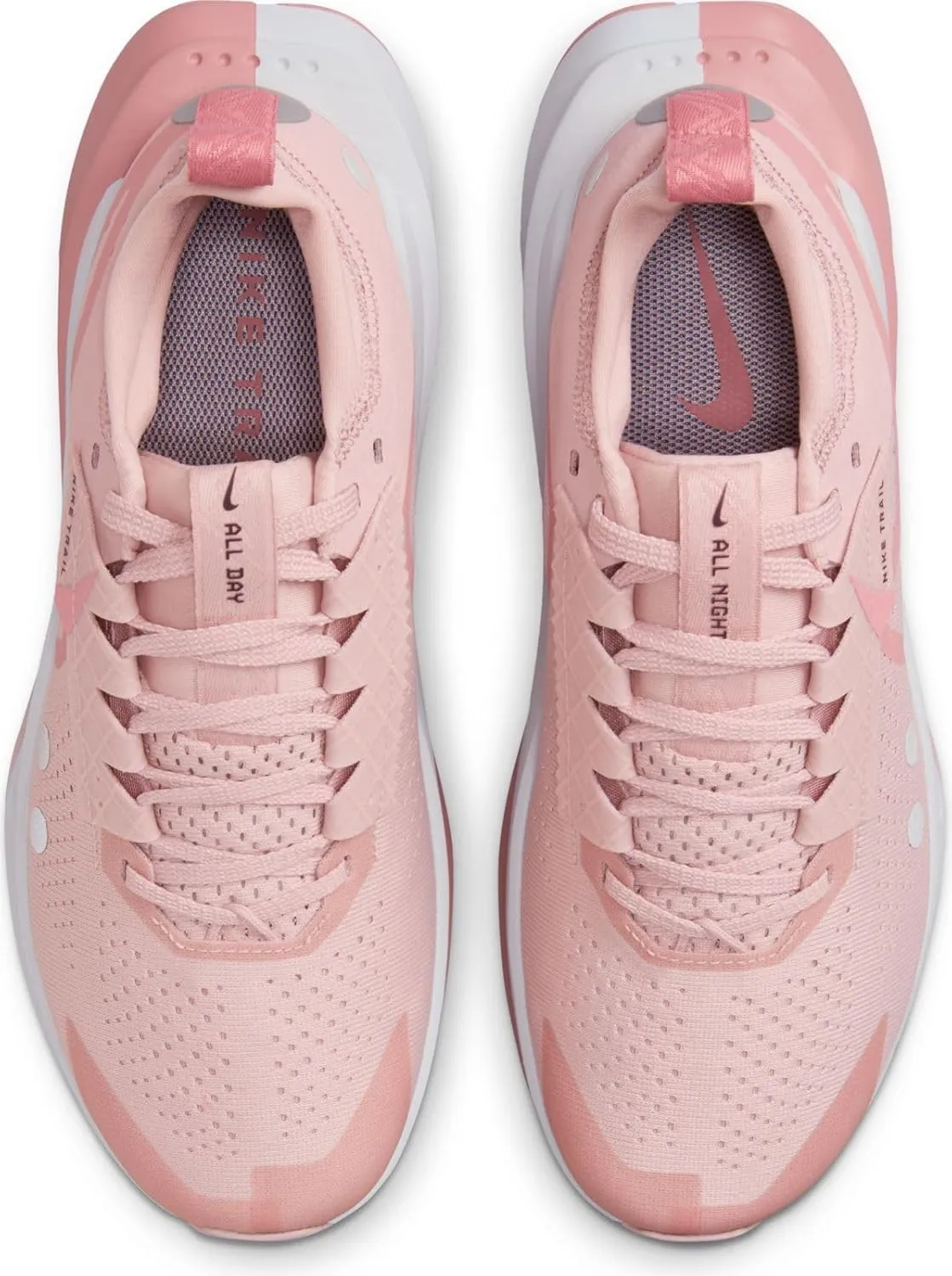 Nike Zegama 2 Women's Trail Running Shoes (FD5191-006, Pure Platinum/Football Grey/Pink Foam/White)