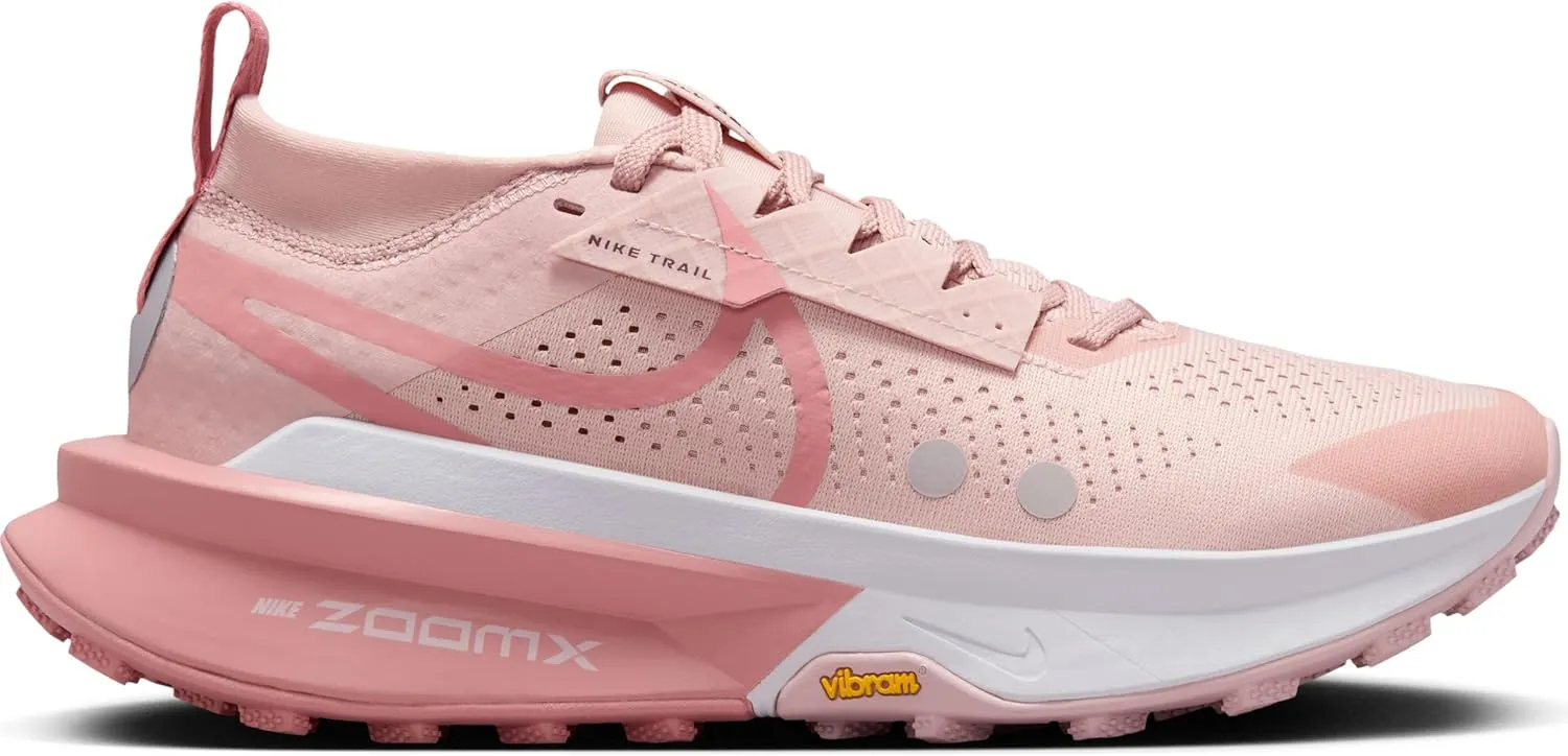 Nike Zegama 2 Women's Trail Running Shoes (FD5191-006, Pure Platinum/Football Grey/Pink Foam/White)