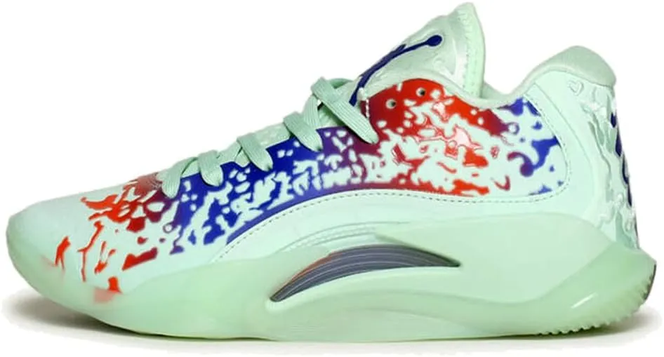 Nike Zion 3 Big Kids' Basketball Shoes (DV3869-300, Mint Foam/Psychic Purple/Flash Crimson) Size 7