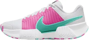 Nike Zoom Challenge Women's Pickleball Shoes (FQ4155-101, White/Alchemy Pink/Retro) Size 8.5