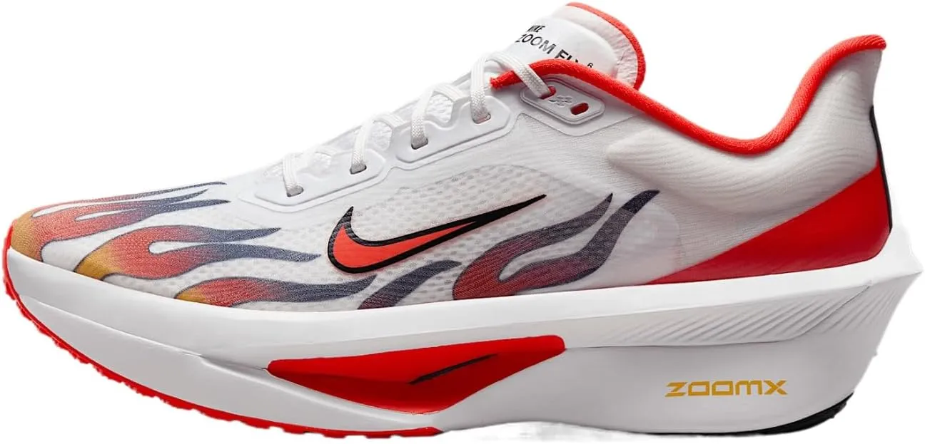 Nike Zoom Fly 6 Men's Road Racing Shoes (FN8454-002, Ghost/Football Grey/Blue Lightning/Blue Void)