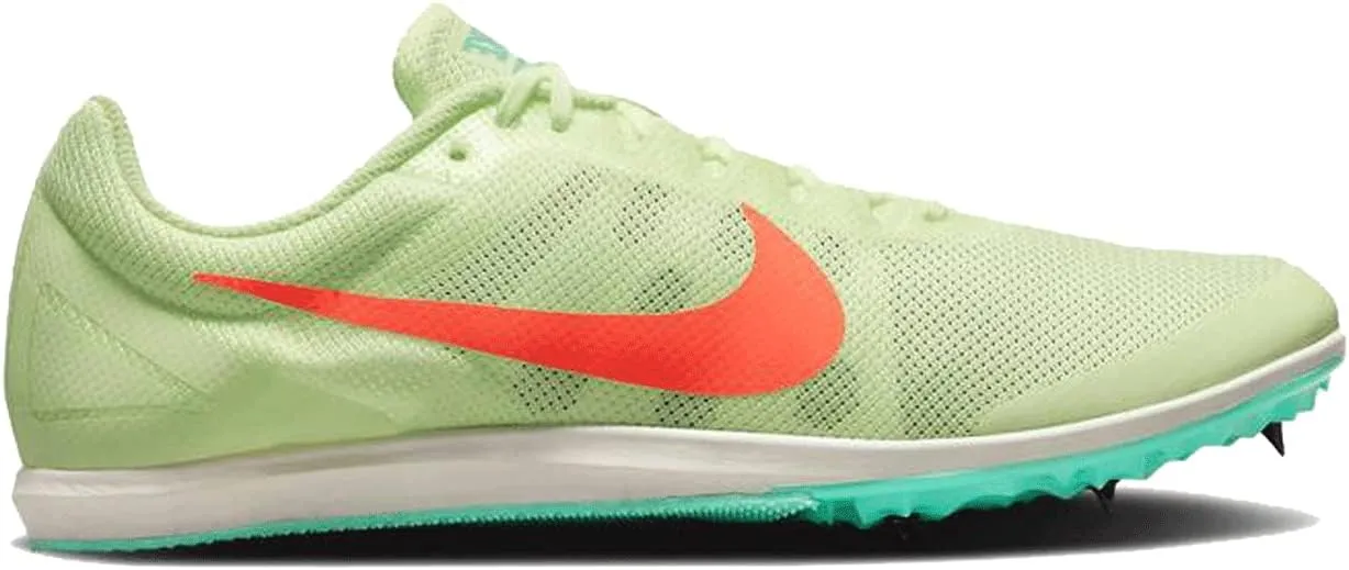 Nike Zoom Rival D 10 Track & Field Shoes Volt/Orange Size 12.5