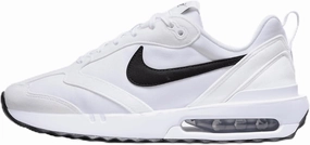 Nike Air Max Dawn Women's Shoes (DH5131-101, White/Total Orange/Black) Size 9.5