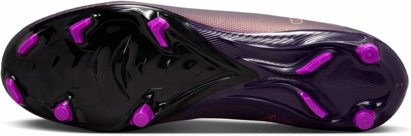 Nike Mercurial Vapor 16 Academy Kylian Mbappe MG Low-Top Soccer Cleats (FQ8377-500, Grand Purple/Pale Ivory)