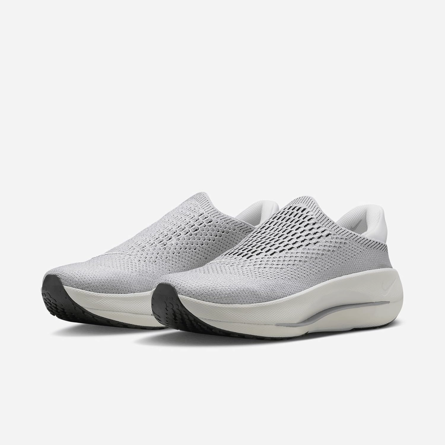 Nike Reina EasyOn Premium Women's Shoes (FZ2118-101, Summit White/Sail/Black/Metallic Silver)