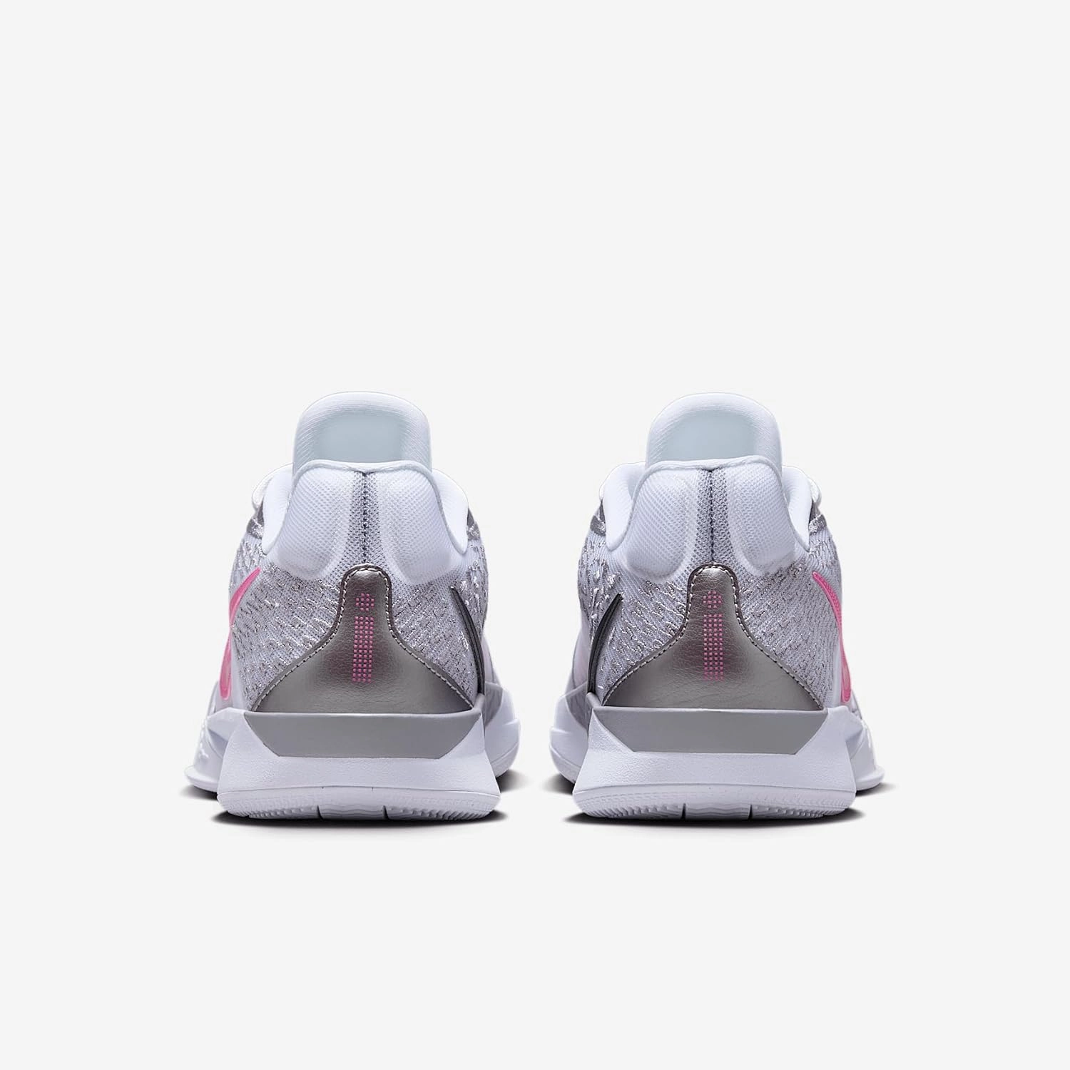 Nike Sabrina 2 Basketball Shoes (FQ2174-100, White/Cement Grey/Black/Pinksicle)