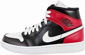 Nike Women's Basketball Shoe, Black White Noble Red, 12