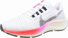NIKE Women's Running Shoe, White Black Football Grey Pink Blast, 11.5