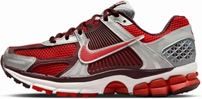 Nike Zoom Vomero 5 Women's Shoes (FN7778-600, Mystic Red/Metallic Platinum/Reflect Silver)