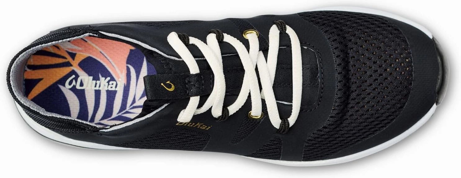 OLUKAI Huia Women's Athletic Sneakers, Lightweight & Breathable Mesh, Comfort Fit & Wet Grip Rubber Soles, Durable & Supportive