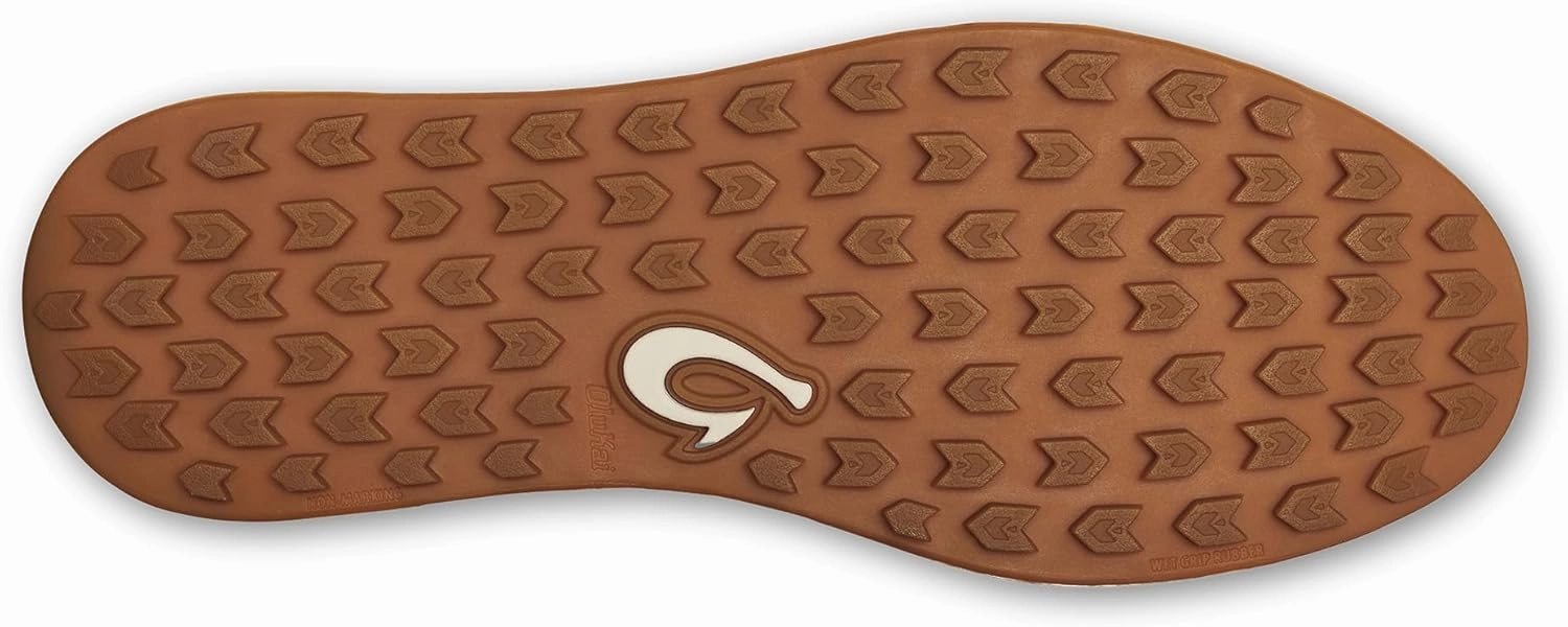 OLUKAI Wailea Women's Golf Shoes, Spikeless Golf Shoes, Supple Full-Grain Leather & Contoured Footbed, Waterproof & Stain-Resistant