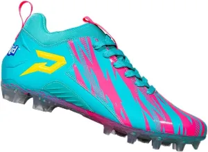 Phenom Elite Kool-Aid Sharkleberry Fin Football Cleats  Quantum Speed Lightweight, Traction, and Style for Football, Lacrosse, and Rugby