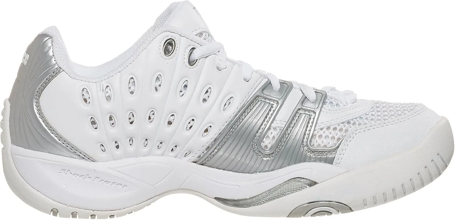 Prince T22 White/Silver Women's Shoes