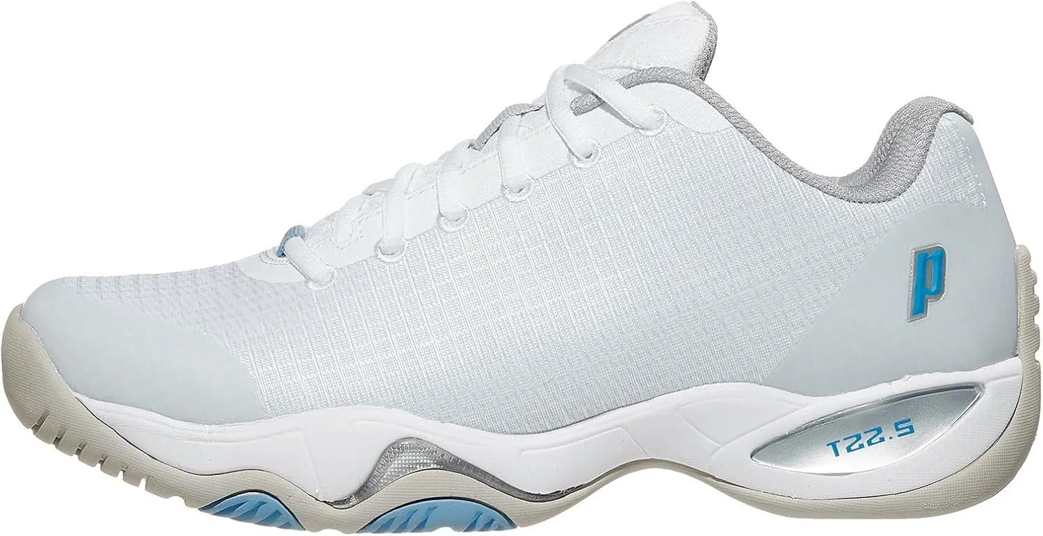 Prince T22.5 White/Blue/Women's Shoes
