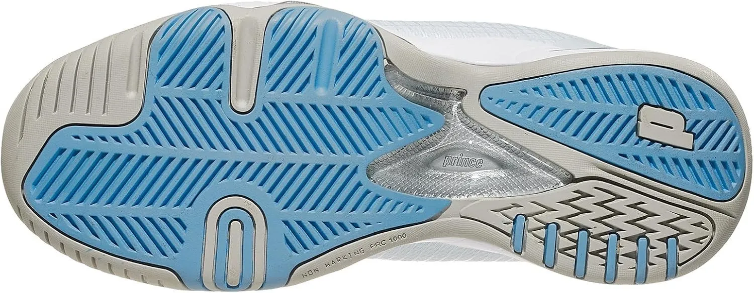 Prince T22.5 White/Blue/Women's Shoes