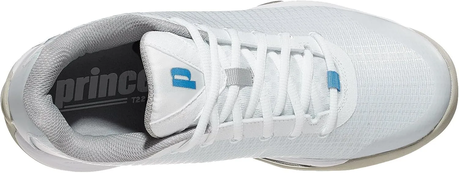 Prince T22.5 White/Blue/Women's Shoes
