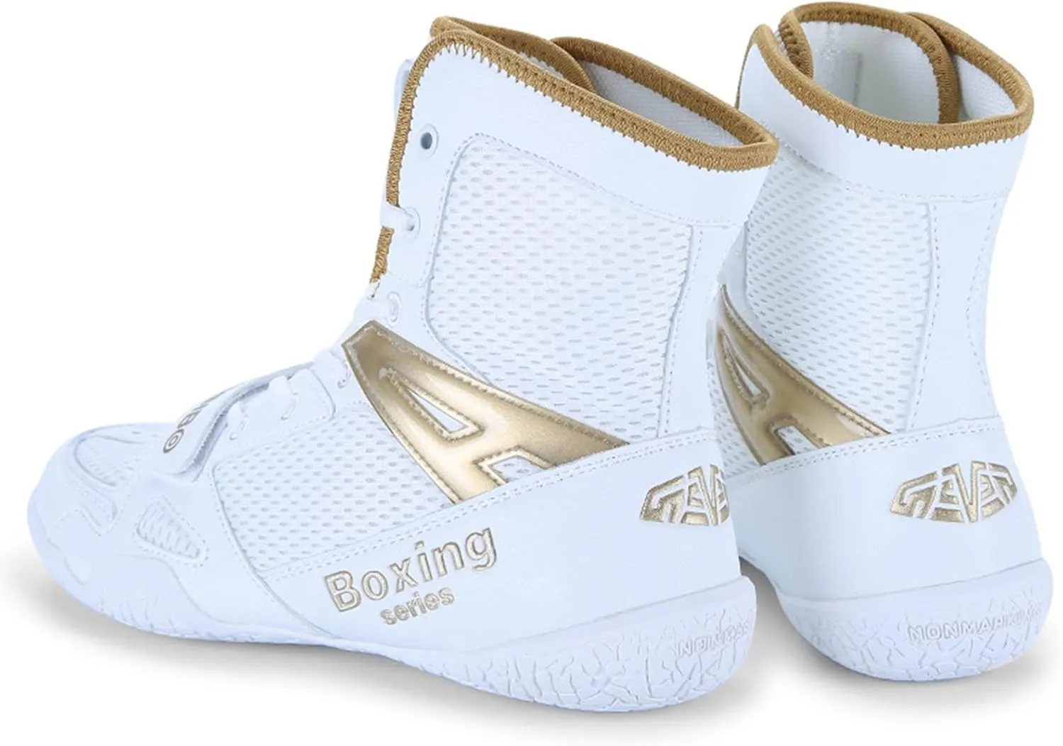 Professional Mens Wrestling Shoes,Outdoor Training High Top Boxing Shoes for Men,Lightweight Breathable Non-Slip Kick Boxing Shoes,Unisex,for Adult and Youth