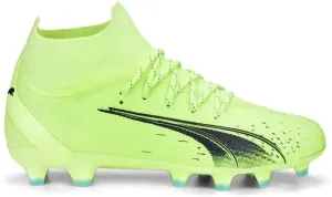 PUMA - Juniors Ultra Pro Fg/Ag Shoes, Size: 6.5 M US Big Kid, Color: Fizzy Light/Parisian Night/Blue Glimmer