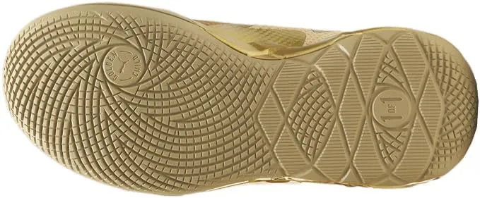 Puma Kids Boys Mb.01 Golden Child Lace Up Basketball Sneakers Shoes Court - Gold