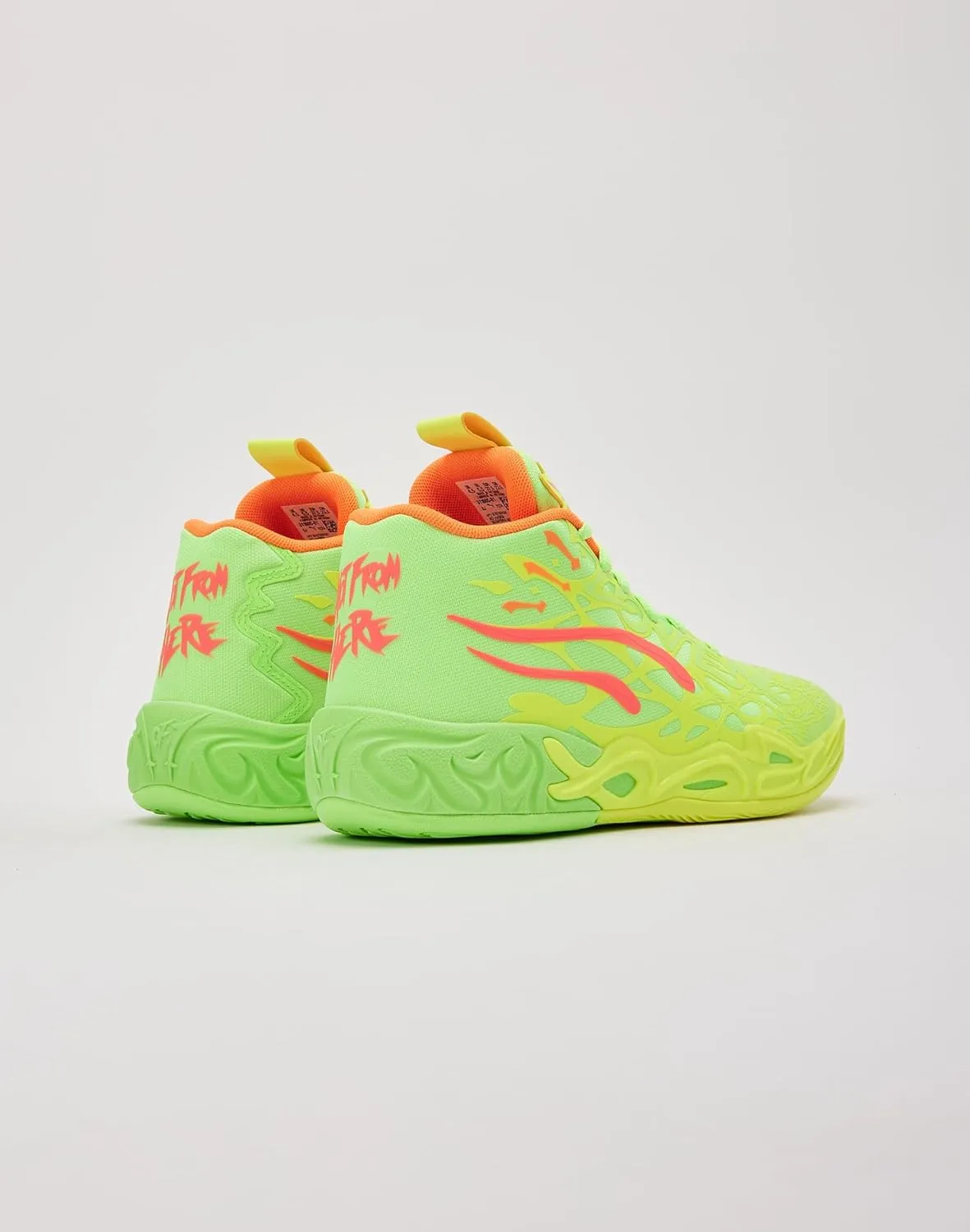 Puma Kids Boys Mb.04 Basketball Sneakers Shoes - Yellow