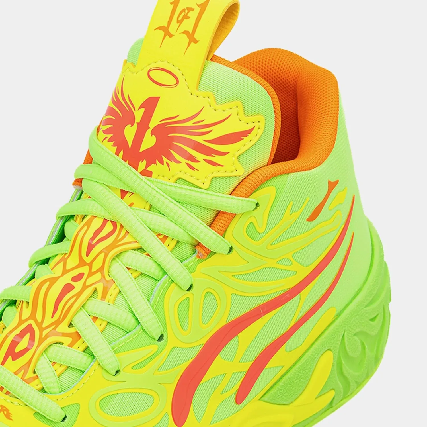 Puma Kids Boys Mb.04 Basketball Sneakers Shoes - Yellow