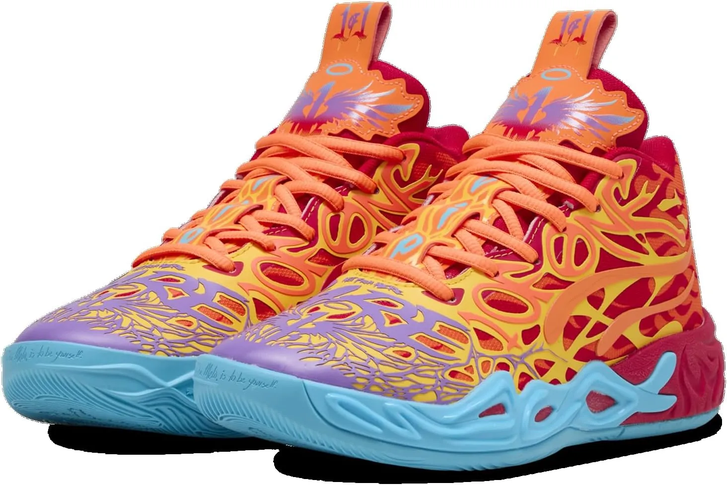 Puma MB4 Phoenix - Boys' Grade School (Purple/Red/Orange)
