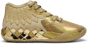 PUMA Mens Mb.01 Golden Child Basketball Sneakers Shoes Court - Gold - Size 16 M