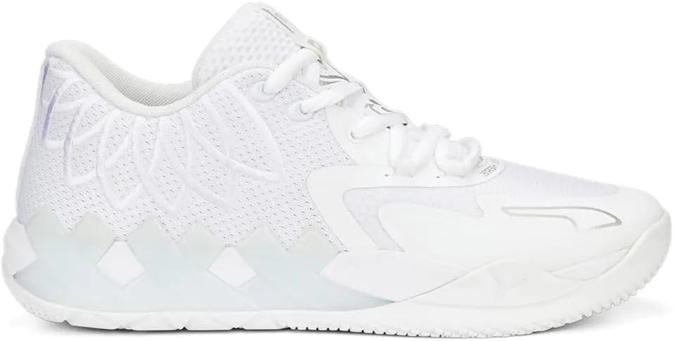 Puma Womens Mb.01 Lo Basketball Sneakers Shoes - White - Size 11 M