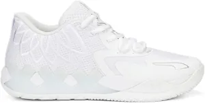 Puma Womens Mb.01 Lo Basketball Sneakers Shoes - White - Size 11 M